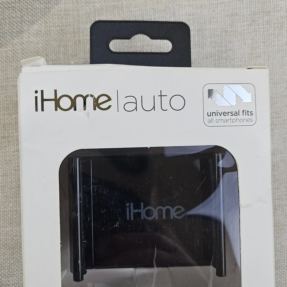 iHome Auto Cup Holder‎ Gooseneck Car Mount & Air Vent Clip Mount Universal Fit